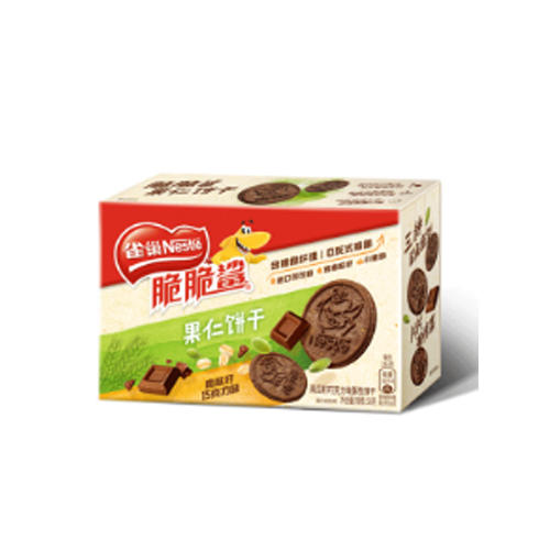 雀巢脆脆鲨南瓜子巧克力味酥性饼干56g 商品图0
