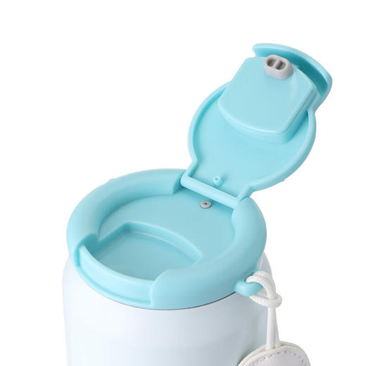 乐扣乐扣  炫彩菱纹咖啡杯渐蓝450ml 商品图3