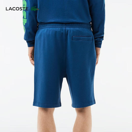 Lacoste法国鳄鱼男装新款男士短裤纯色运动休闲短裤GH7526-10 商品图1