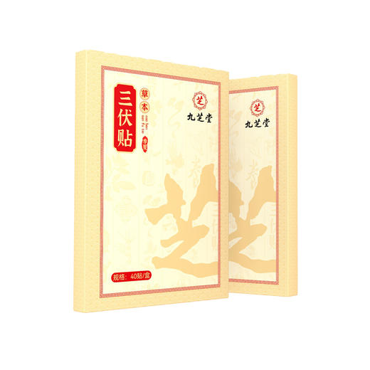 九芝堂三伏贴 艾草贴艾灸贴发热贴夏季三伏穴位贴 商品图4