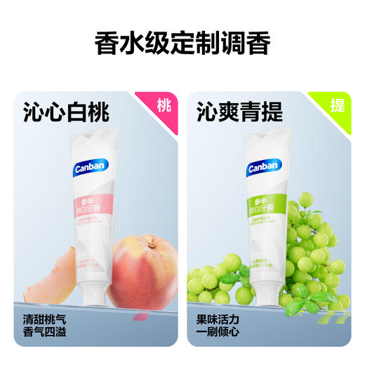 【爆品任选专区】参半益生菌锁白牙膏120g 商品图3