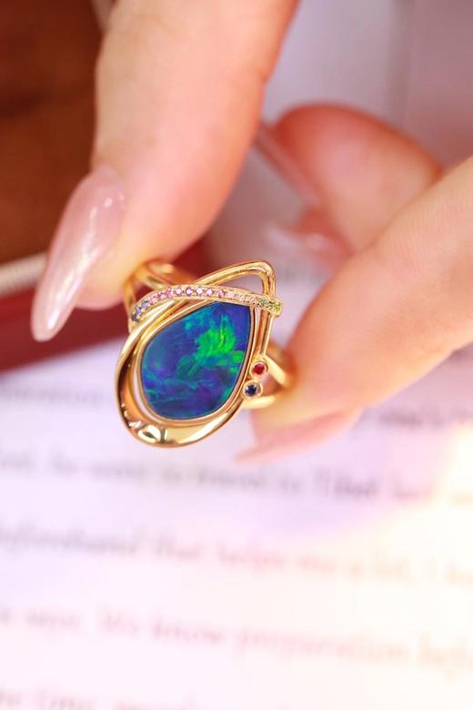 2.6ct 欧泊戒指 商品图5