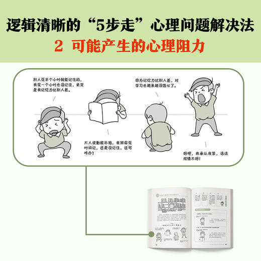《小学生心理学漫画第二辑：学习力》，培养孩子学习力，让孩子发自内心爱上学习（6-12岁） 商品图7