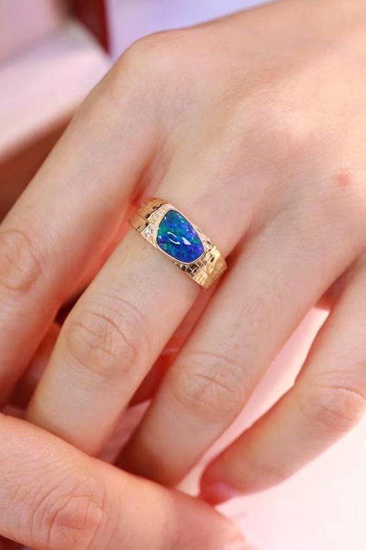 1.25ct 欧泊戒指 商品图6