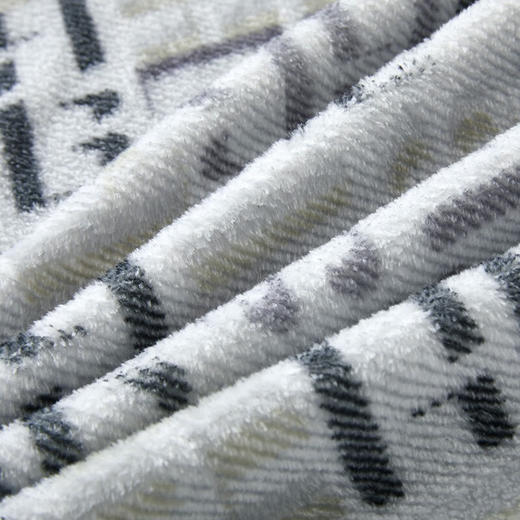 Hugo Boss  HB LOGO丝绒毯  100×140cm 商品图1