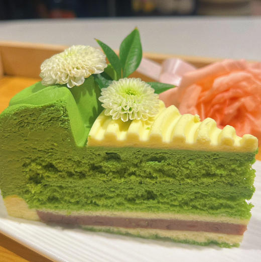 【抹茶慕斯蛋糕】细腻丝滑 商品图0