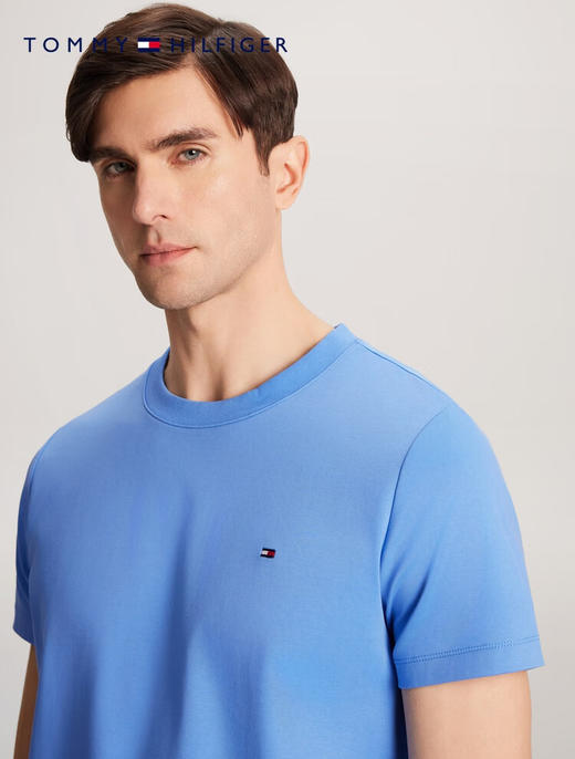 TOMMY 短袖T恤男  MW33202-C30 蓝色. 商品图2