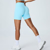 跃牌【化蝶双飞】系列 夏季新款裸感收腹瑜伽裤女提臀蜜桃运动短裤TM0169 商品缩略图1