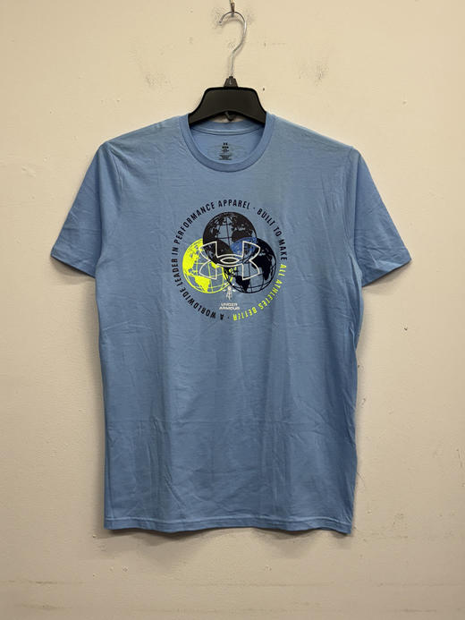 Under Armour/安德玛 男士夏季宽松印花透气休闲圆领短袖T恤 商品图2