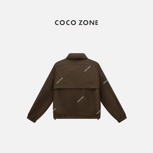 COCO ZONE "三杆户外“ 时尚立领拉链外套条纹拼色长袖上衣CC2B1225 商品图1