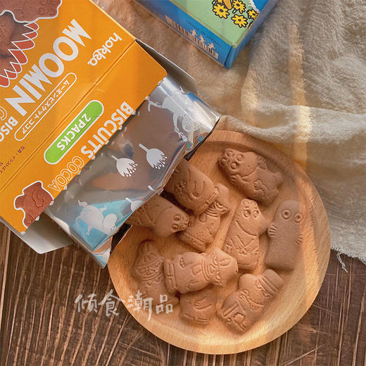 北陆制果 姆明牛奶/可可味饼干（盒装） 商品图2