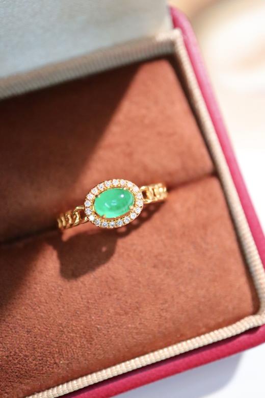 0.66ct 祖母绿戒指 商品图5