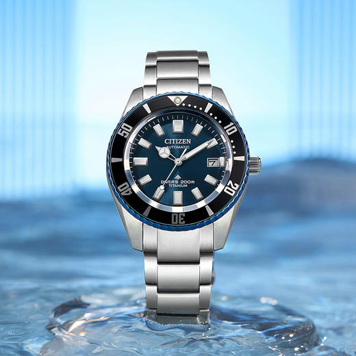 西铁城PROMASTER系列35周年限量纪念款机械潜水男表NB6026-56L 商品图3