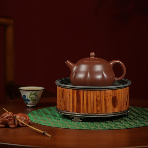 龙德堂陶艺 汤宣武制《文澜》原矿底槽清 260cc 库存请咨询客服 商品图0