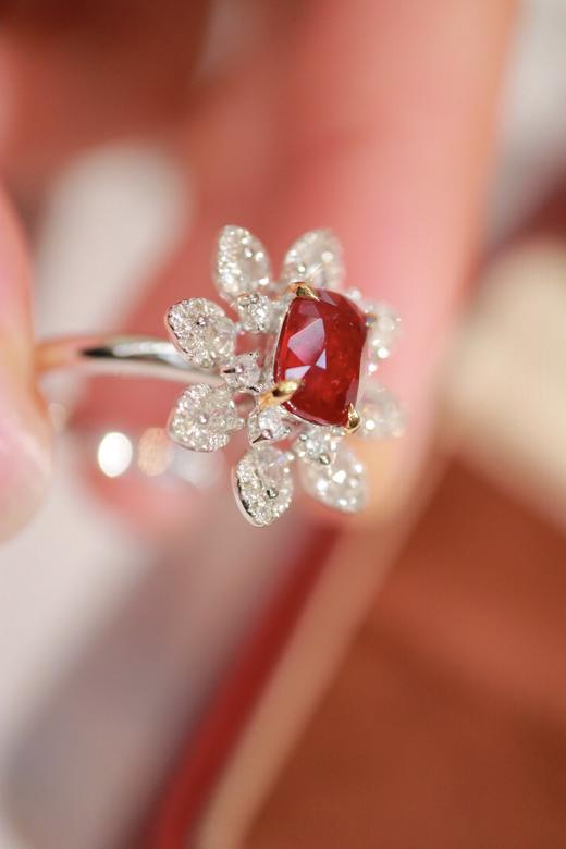 1.45ct 红宝石戒指 商品图3