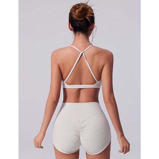 跃牌【化蝶双飞】系列 裸感蜜桃提臀瑜伽裤女收腹瑜伽短裤TM0156 商品图4