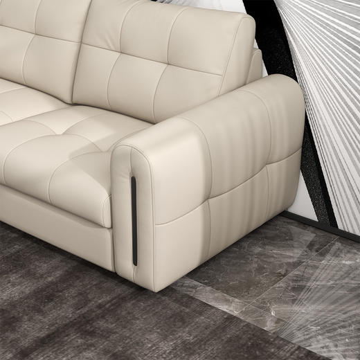 顾家家居整装 现代时尚 布艺固定沙发 KZ.5039-巴黎梦 商品图3