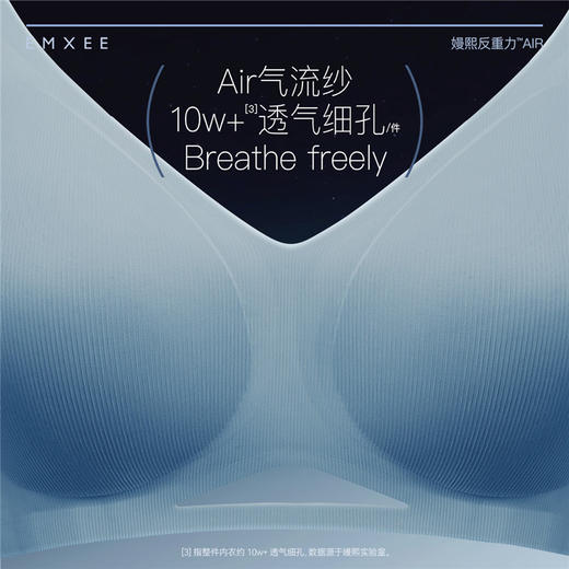 【内衣内裤专场】EMXEE嫚熙反重力Air孕妇哺乳内衣夏季轻薄款聚拢孕期产后喂奶专用文胸 商品图2