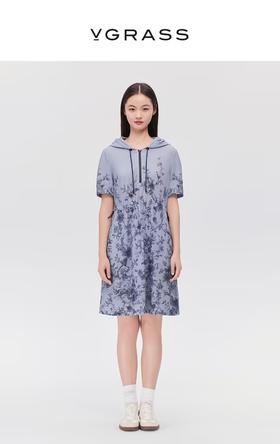 VGRASS维格娜丝24年夏季休闲连衣裙
