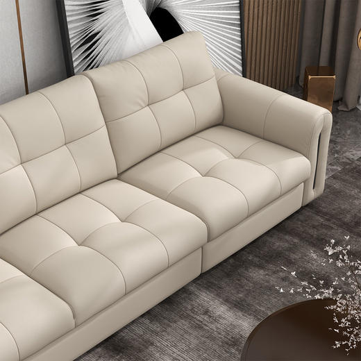 顾家家居整装 现代时尚 布艺固定沙发 KZ.5039-巴黎梦 商品图2