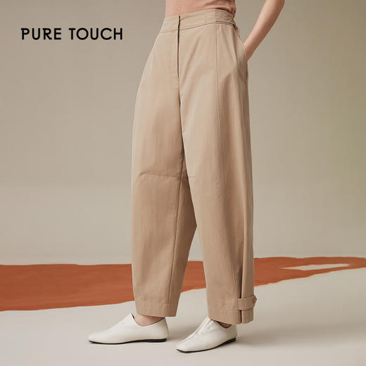 pure touch女士秋季卡其色女香蕉裤1357243336 商品图0