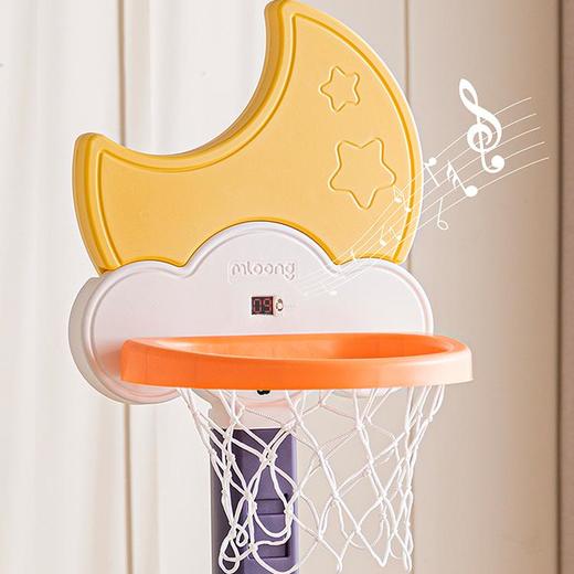 【冬日暖拥】曼龙mloong篮球架儿童篮球框投篮架男童室内1-2-3岁宝宝礼物 商品图3