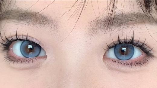 UtooCon月抛美瞳 钻石猫眼蓝 14.2mm 商品图0