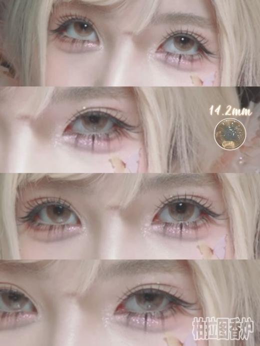 Jellydoll 半年抛 沉睡的缪斯/时光守护者/爱神丘比特/柏拉图香炉 14.2mm 灰/蓝/粉/棕 拍下即为一副两片 商品图7