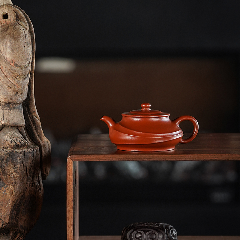 龙德堂陶艺 汤亚姣制《玉律》原矿大红袍 140cc 库存请咨询客服