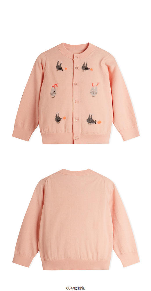 Jnby 24年秋款  短款开襟针织衫  YO7310870 商品图10