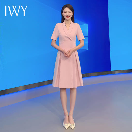 IWY/粉色连衣裙Q1165 商品图0