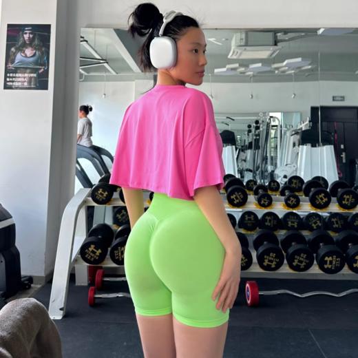 跃牌【化蝶双飞】系列 户外运动跑步短袖瑜伽服女速干休闲百搭健身上衣TM0177 商品图1