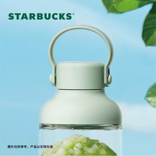 星巴克  经典女神款提手瓶薄荷绿621ml 商品图1