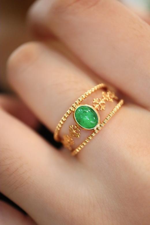 0.57ct 3.7g 祖母绿戒指 商品图6