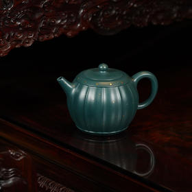 龙德堂陶艺 汤宣武制《一鼓作气》苏门答腊青 275cc 库存请咨询客服