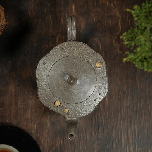 龙德堂陶艺 徐飞制《子莲》原矿本山青段 420cc 库存请咨询客服 商品图2