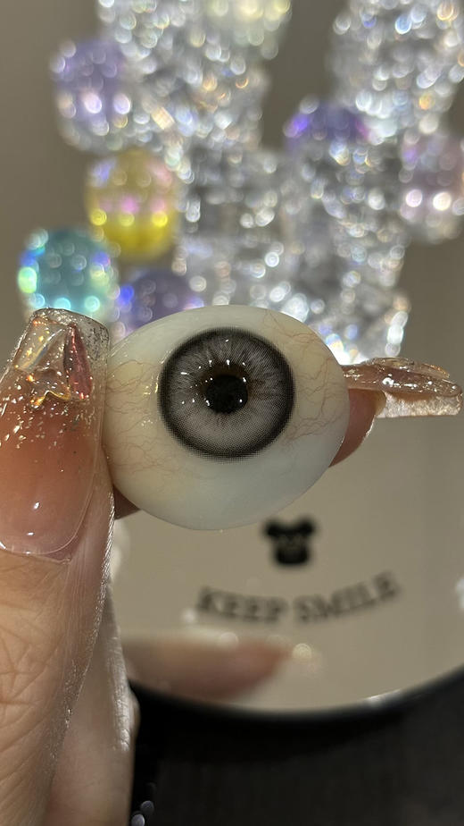 CHONOS 黑化女主 日抛 十片 14.2mm 参考着色 13.4mm 基弧 8.5 含水 50% 新锐国货 商品图4