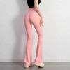 跃牌【化蝶双飞】系列 微喇瑜伽裤女高腰收腹提臀喇叭裤TM0174 商品缩略图3