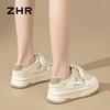 ZHR则则透气网面鞋厚底百搭小白鞋轻便超软板鞋麦穗松糕底休闲鞋 商品缩略图9