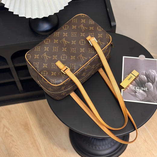LV 中古 开口笑 老花 手提 单肩包 商品图3