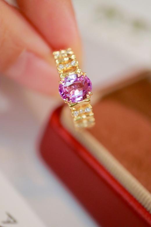 1.04ct 蓝宝石戒指 商品图1