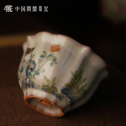 问鼎哥窑 致巧款宝相杯（夏趣）（缺货） 商品图4