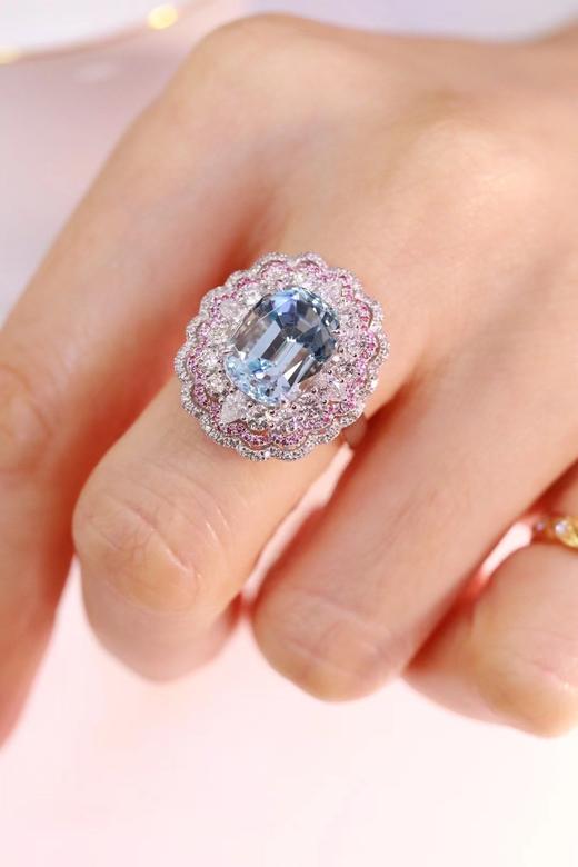 4.81ct 蓝宝石戒指 商品图4