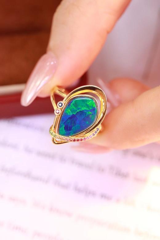 2.6ct 欧泊戒指 商品图3