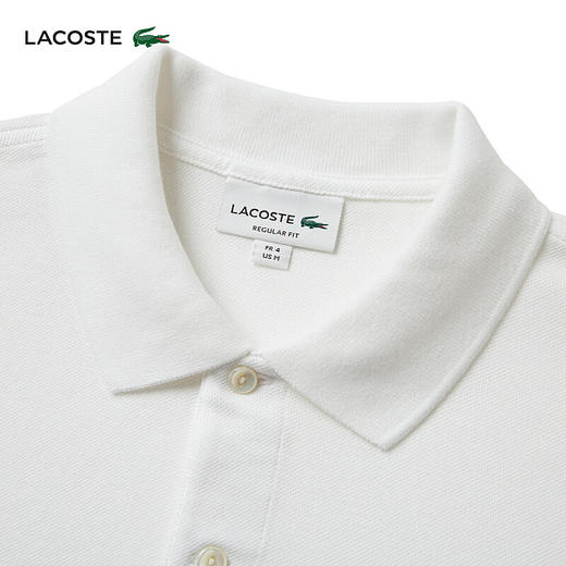 【海南专供价】Lacoste法国鳄鱼男装新款男士POLO衫舒适简约短袖PH0786-98 商品图4
