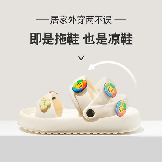 【4cm加高鞋底，两种穿法】女款踩屎感增高凉拖鞋 防滑厚底 居家外穿两不误 软乎乎显腿长 商品图3