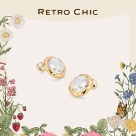 【江一燕&刘芳菲同款】Garden of Eden 伊甸园系列｜弗洛拉水晶耳钉