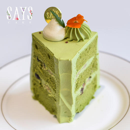 茉莉抹茶戚风切件 商品图0