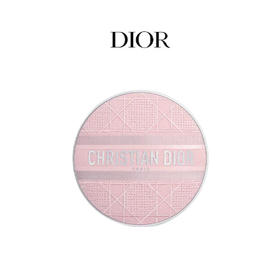 迪奥凝脂恒久气垫粉底(粉色刺绣藤格纹限定版)