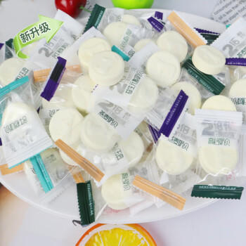 朴珍 奶贝 奶片500g高钙无蔗糖益生元牛初乳儿童休闲零食礼包内蒙特产 商品图2